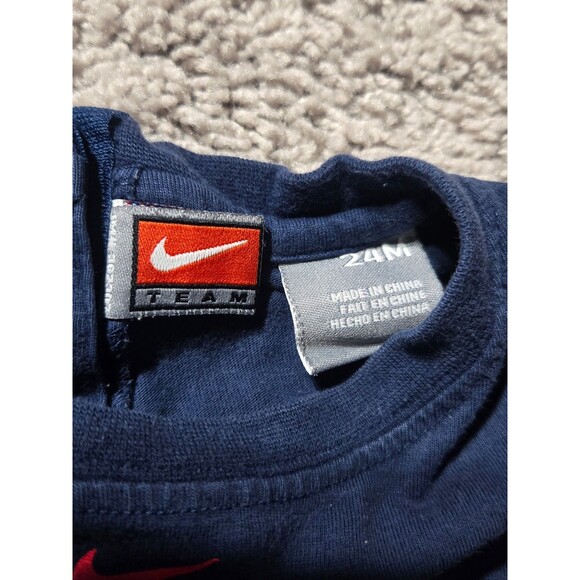 Nike Baby MLB Minnesota Twins TC bear tshirt Navy Blue size 24 Months - Picture 4 of 6